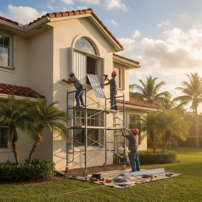 Storm Damage Repair detail